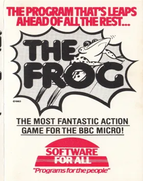 Frog, The (1983)(Software for All)[h TSTH] box cover front